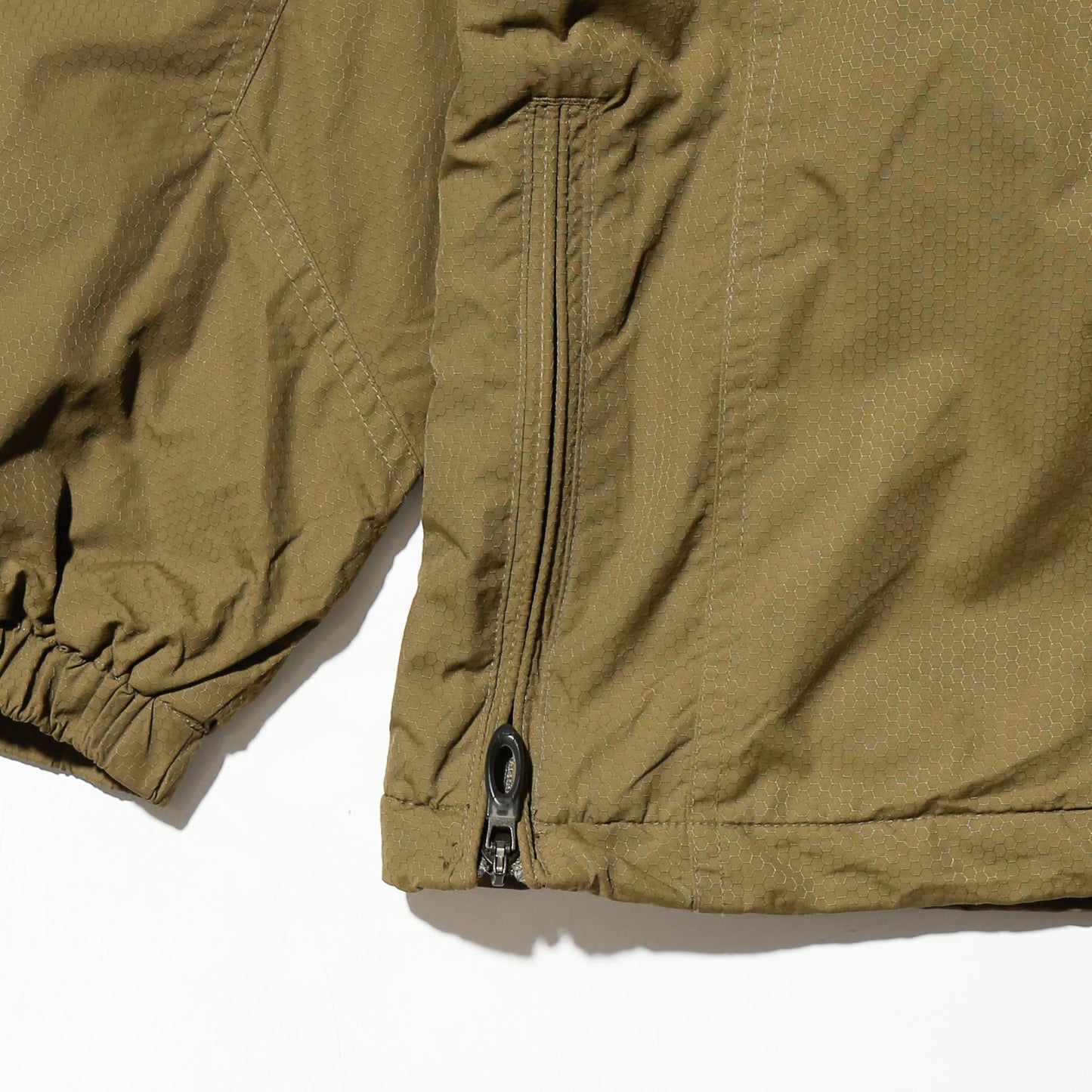 vintage 00's oakley tactical anorack, detachable fur