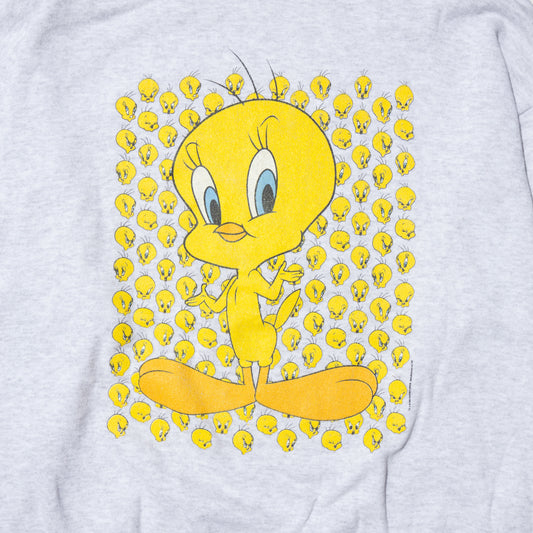 vintage 90's tweety bird loose sweat