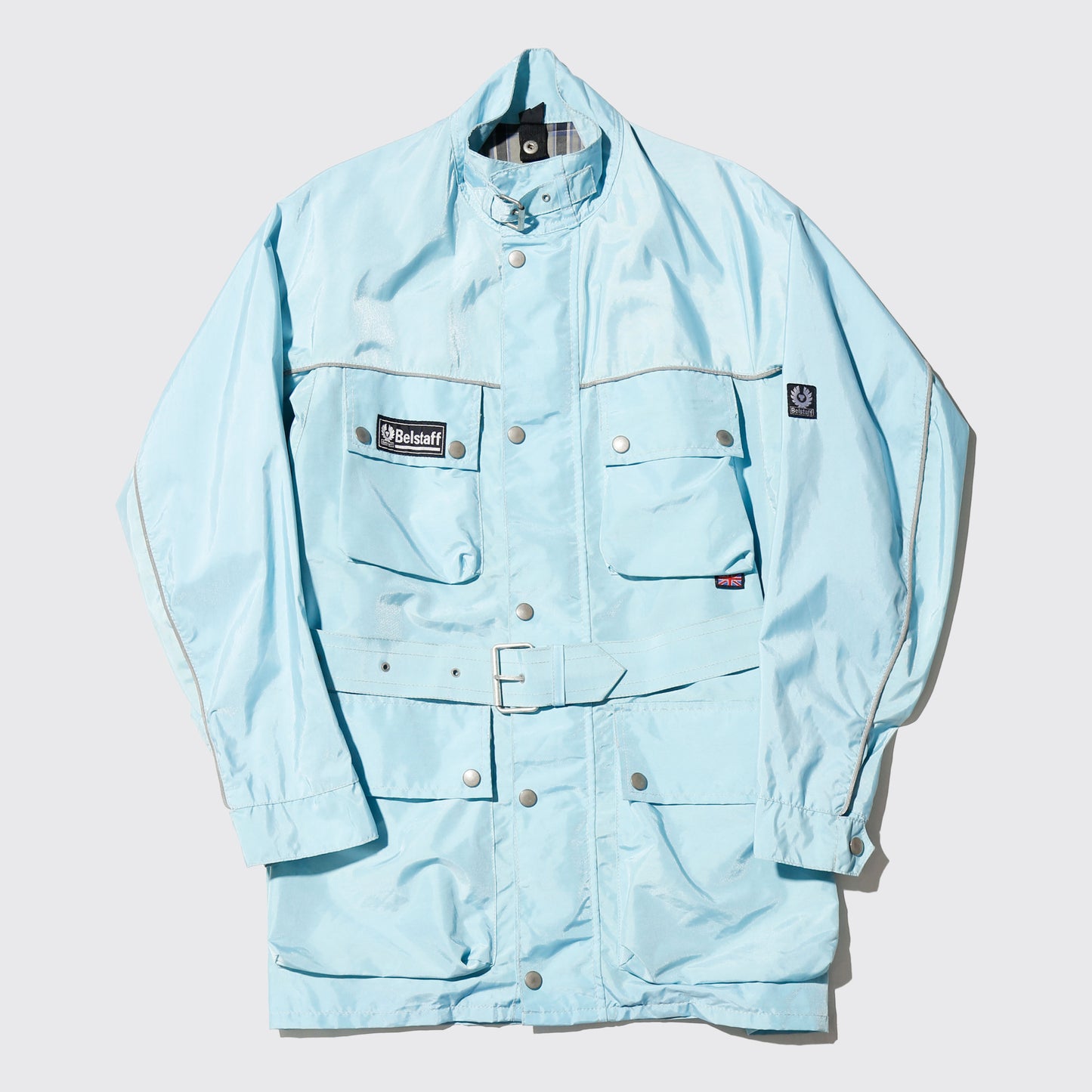 vintage belstuff tourmaster turquoise riding jacket