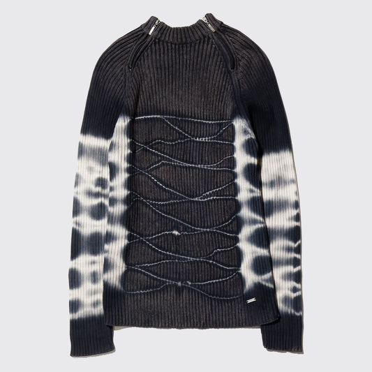 vintage electro wave sweater