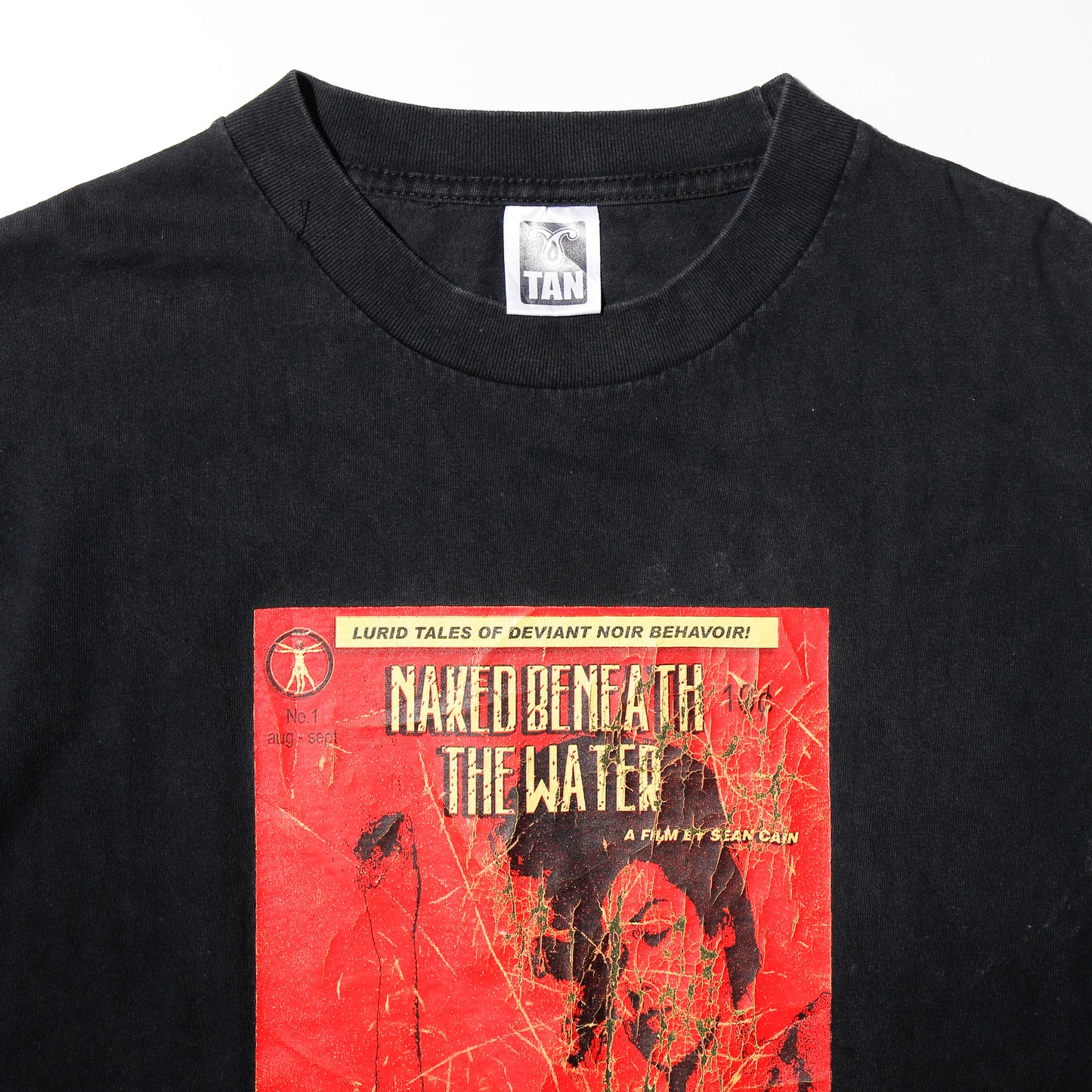 vintage 00's Naked Beneath the Water t-shirt