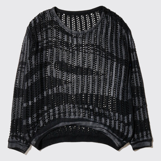 vintage pigment low gauze sweater