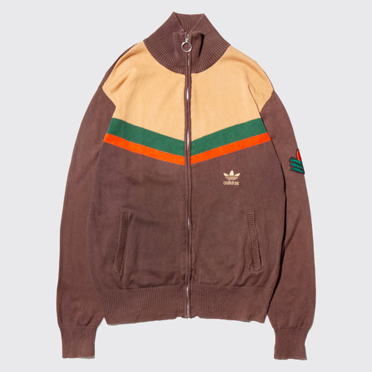 vintage 00's adidas knit track jacket