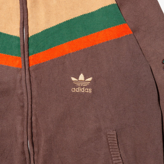 vintage 00's adidas knit track jacket