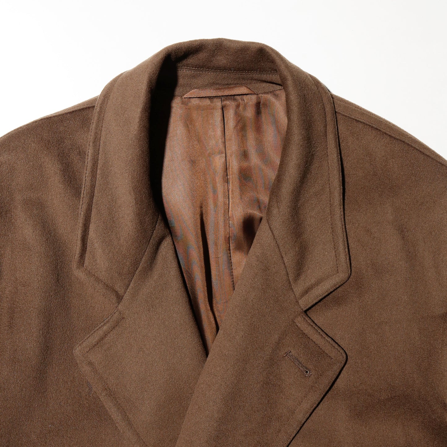 vintage hugo boss double breasted wool chesterfield coat