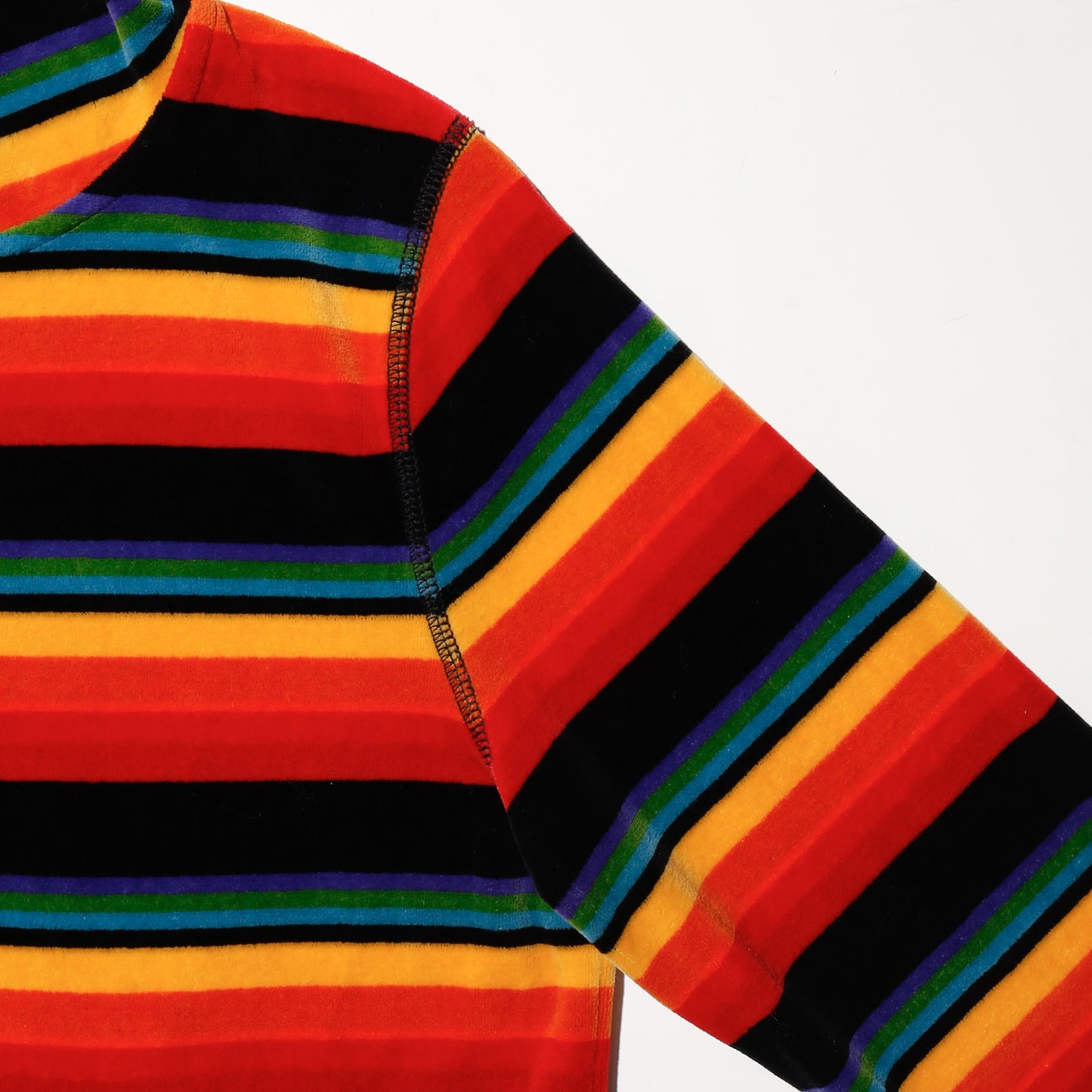 vintage rasta velour hoodie