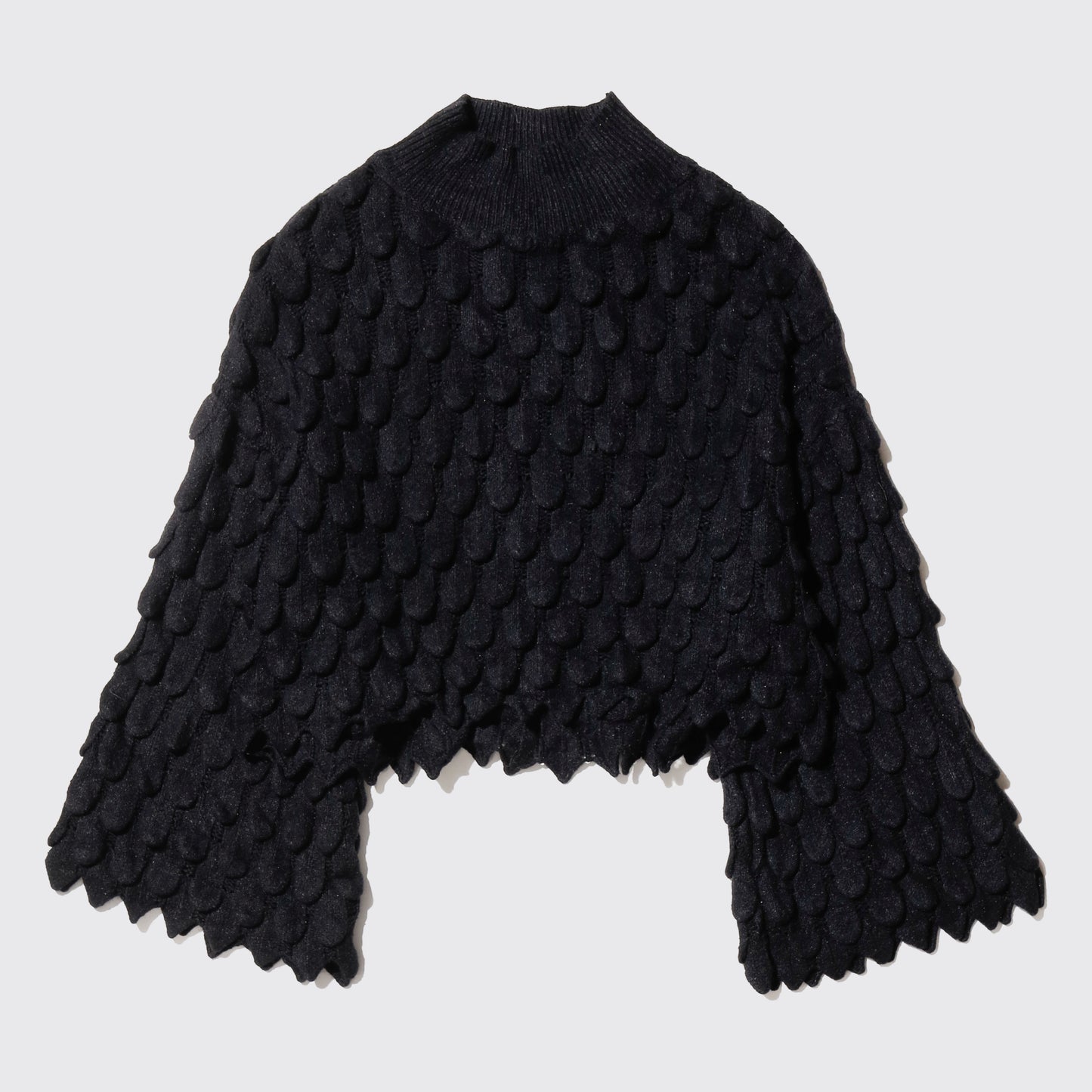 vintage cropped fether sweater