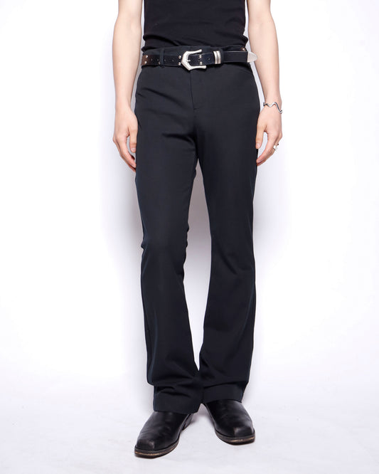 vintage low rise flare slacks