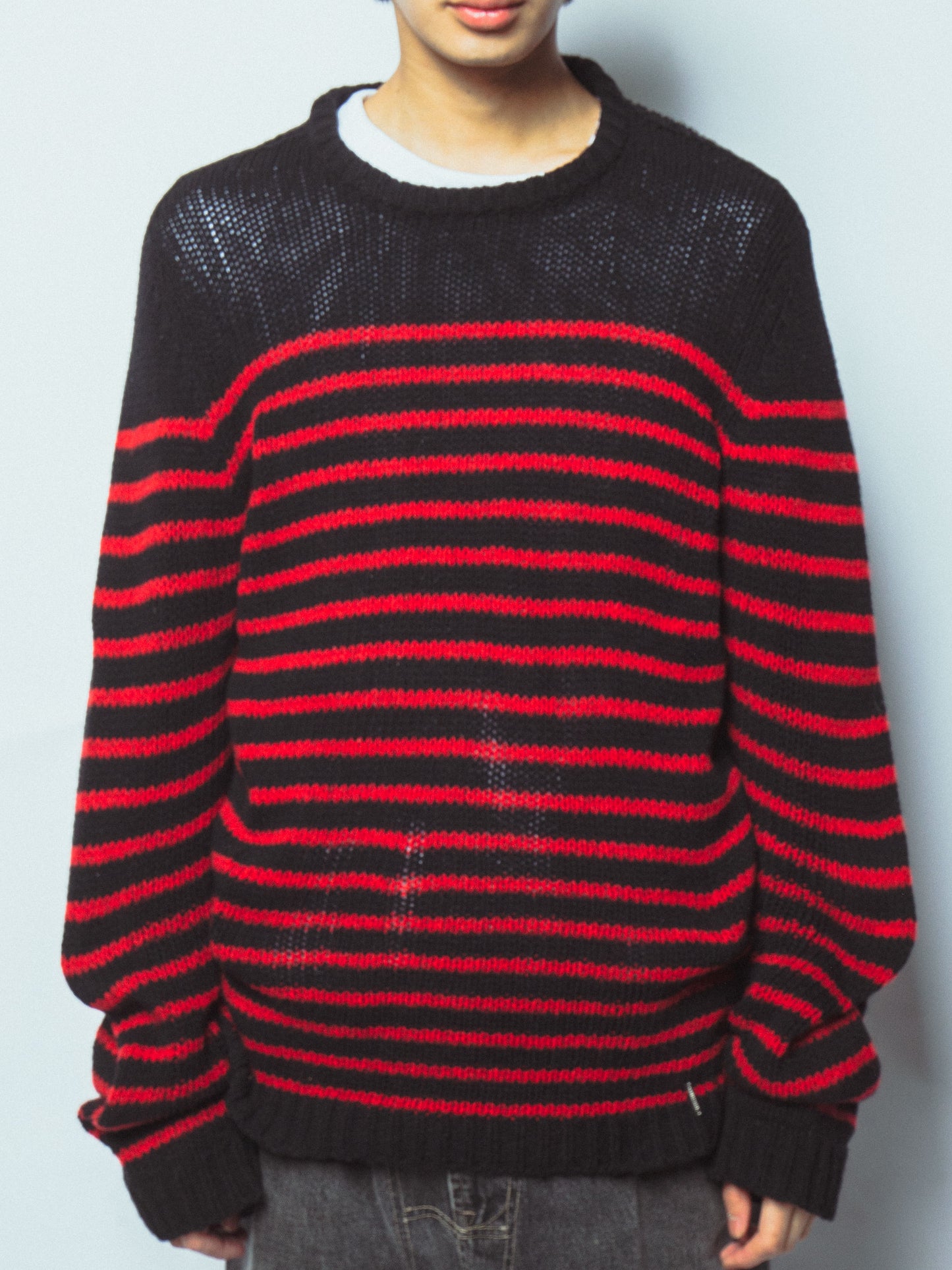 vintage diesel border sweater