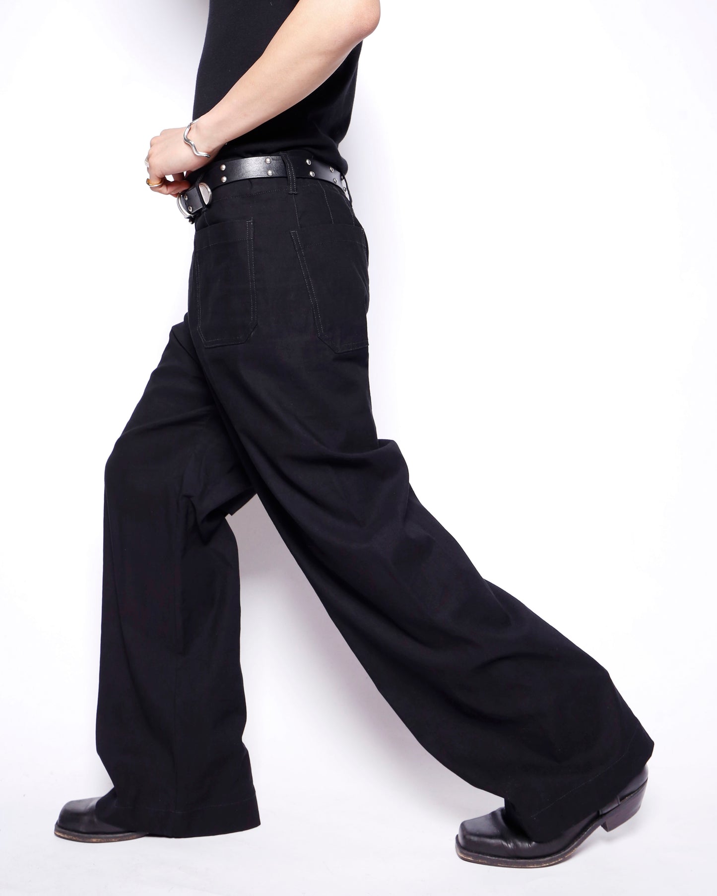 vintage wide leg trousers