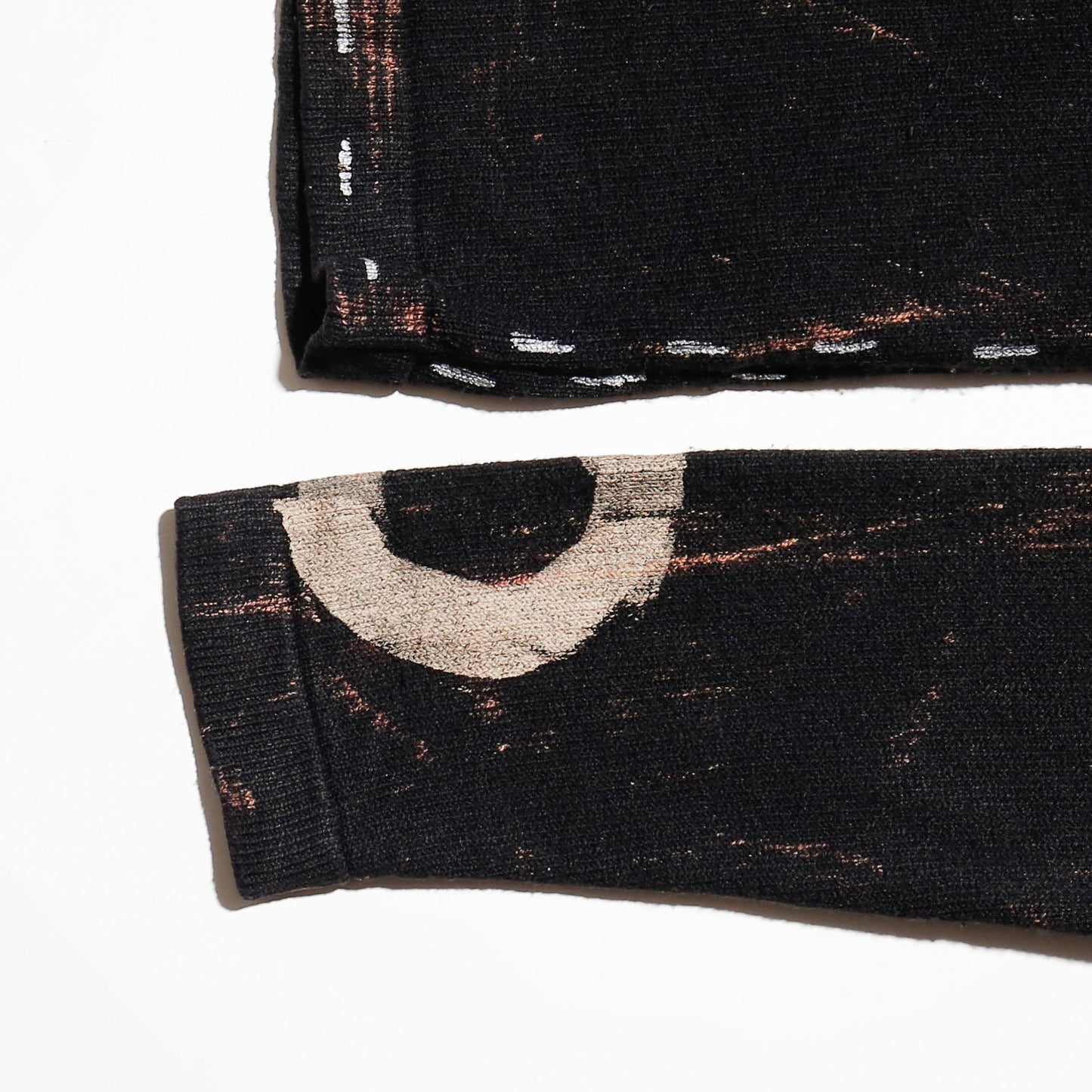 vintage transfer zipped sweater