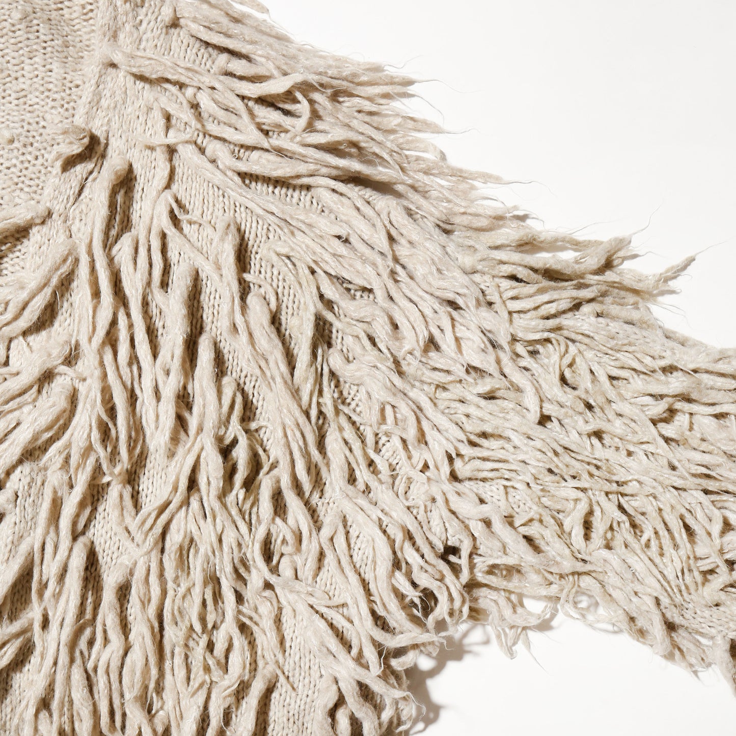 vintage komondor cardigan