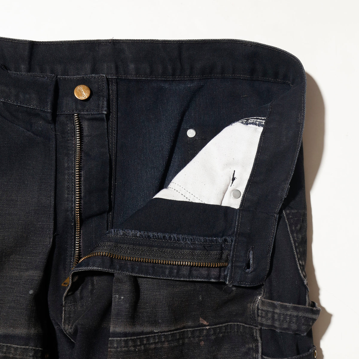*one-off carhartt broken double knee trousers