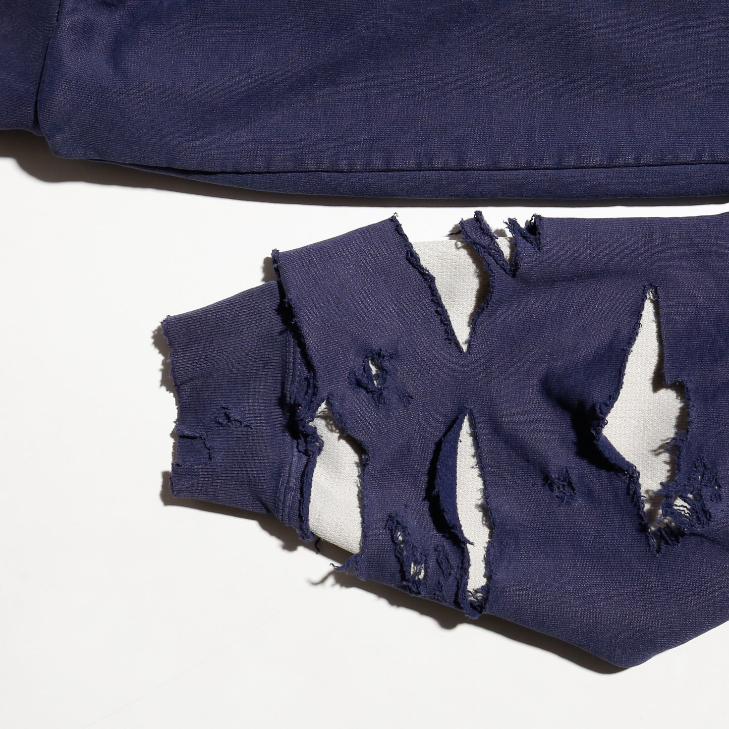 *one-off broken hoodie, with thermal liner