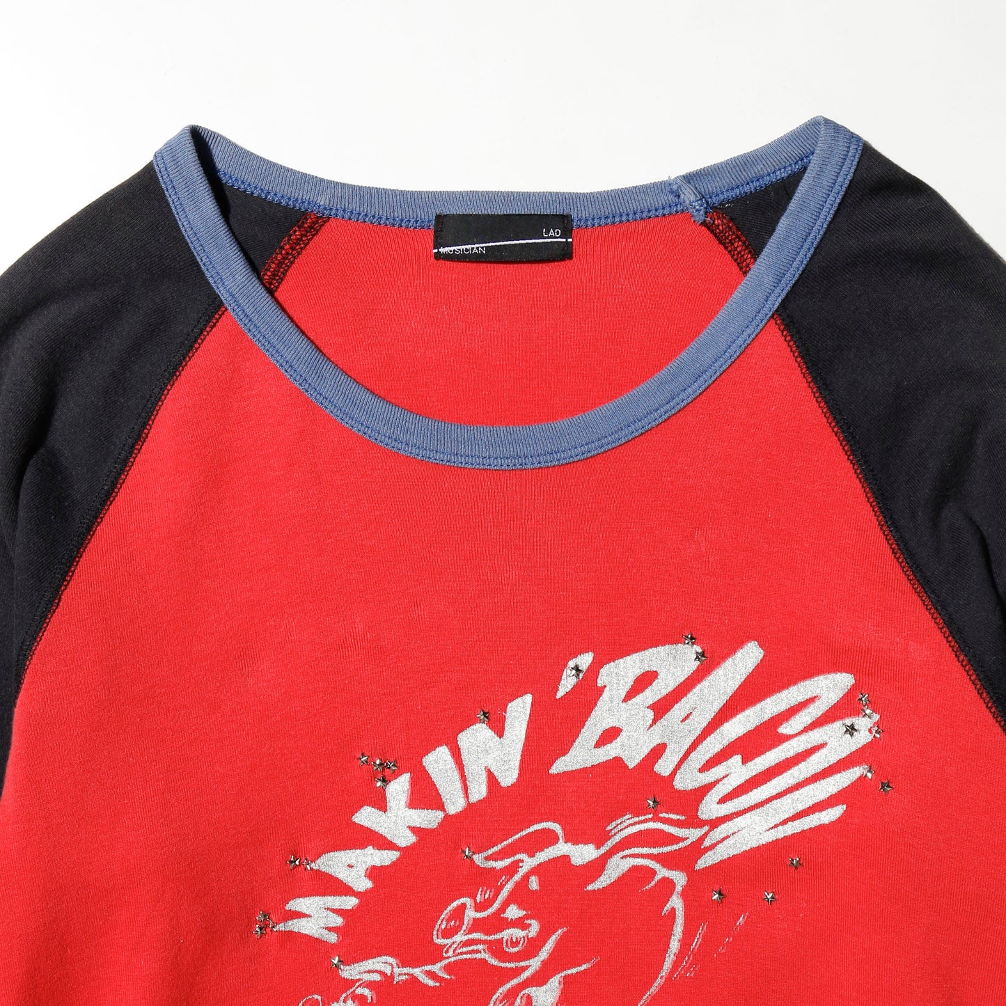 *one-off "making bacon" hand screen l/s