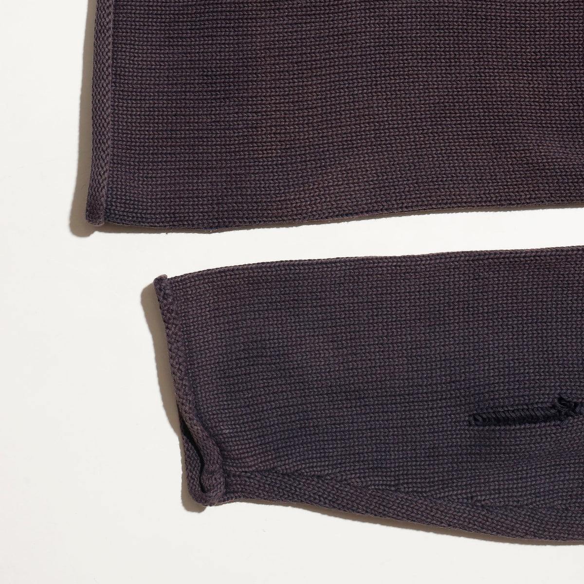 *one-off broken skipper polo sweater