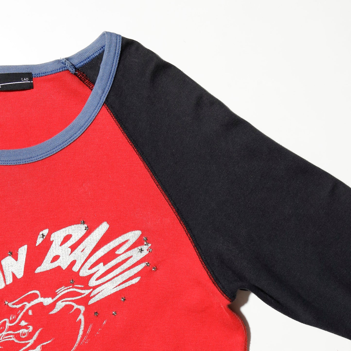 *one-off "making bacon" hand screen l/s