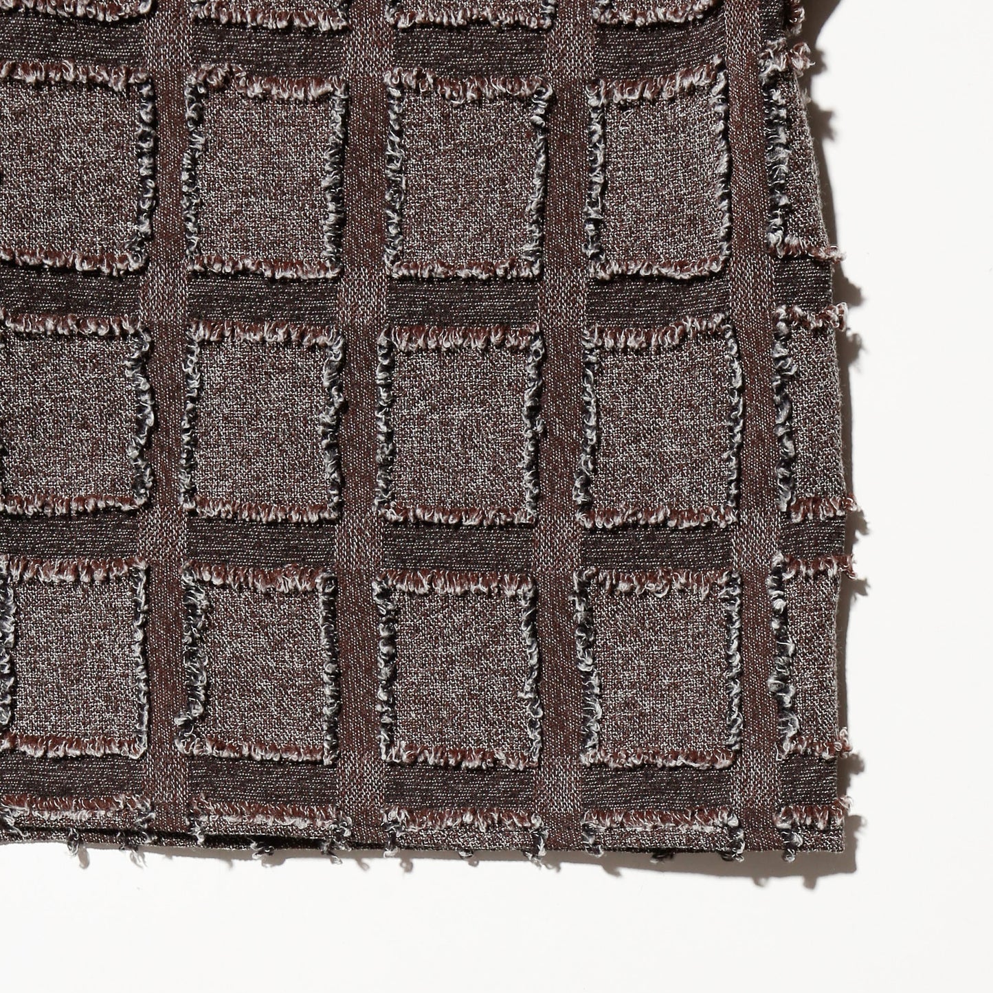 *one-off cropped bowtie coupe check shirt