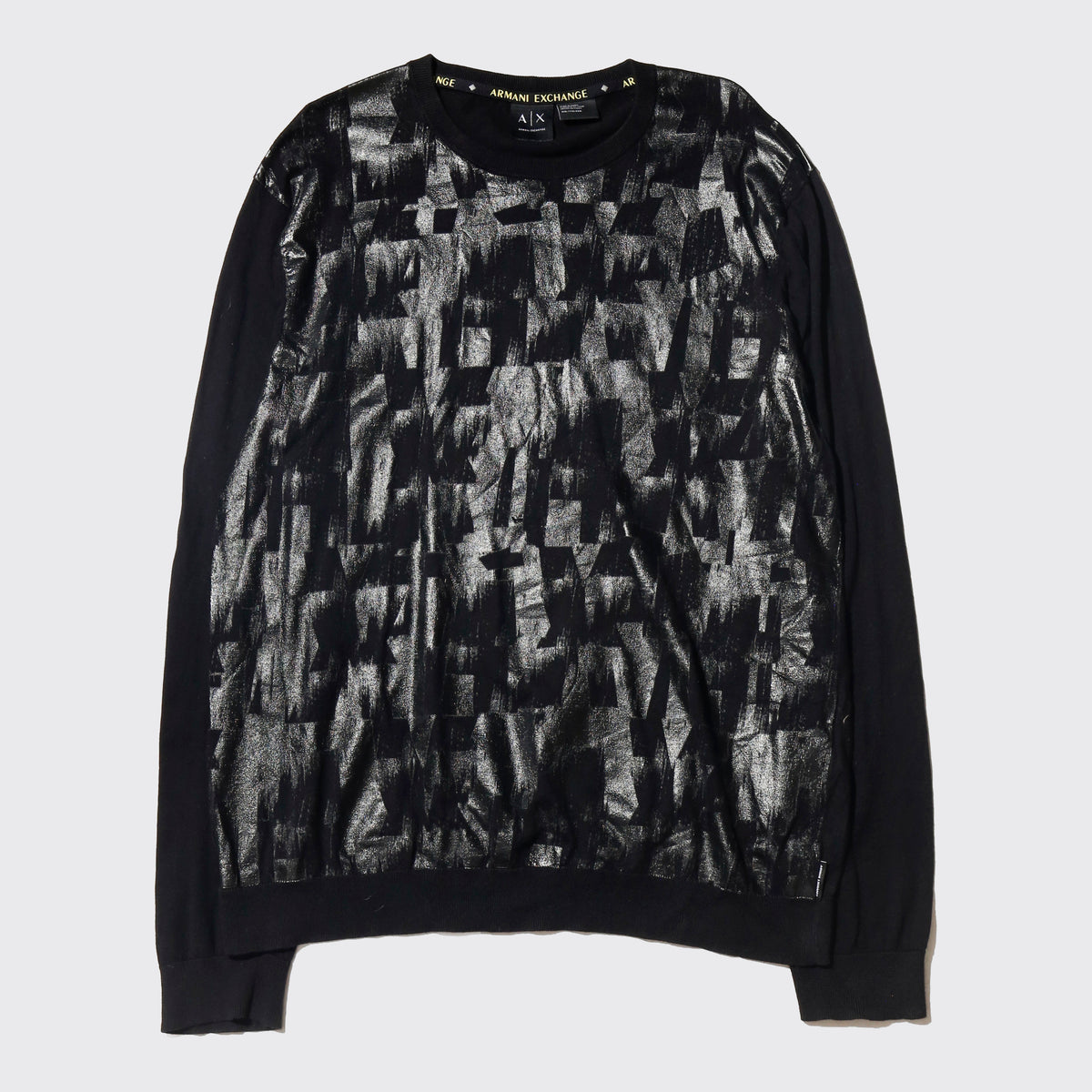 vintage 00's armani exchange luster sweater