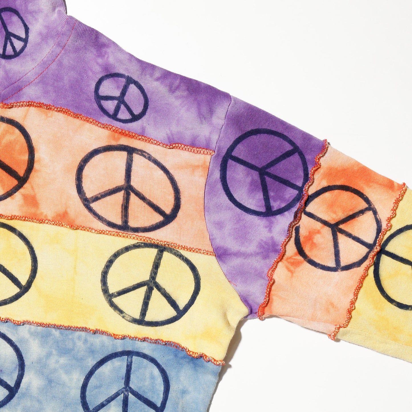vintage peace goa hoodie