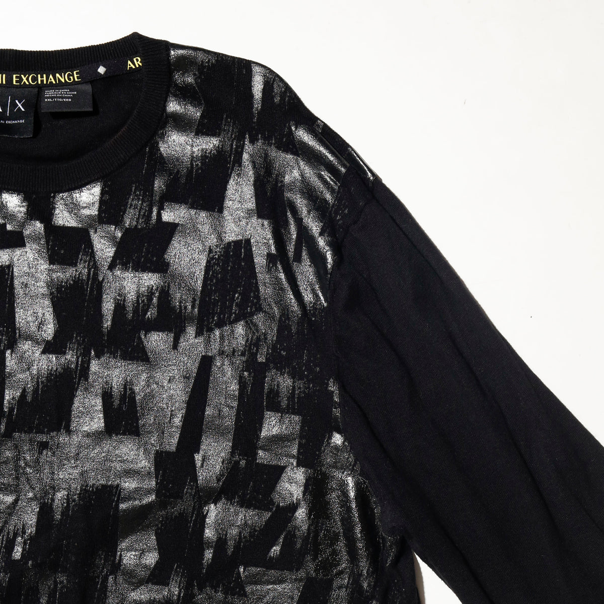 vintage 00's armani exchange luster sweater