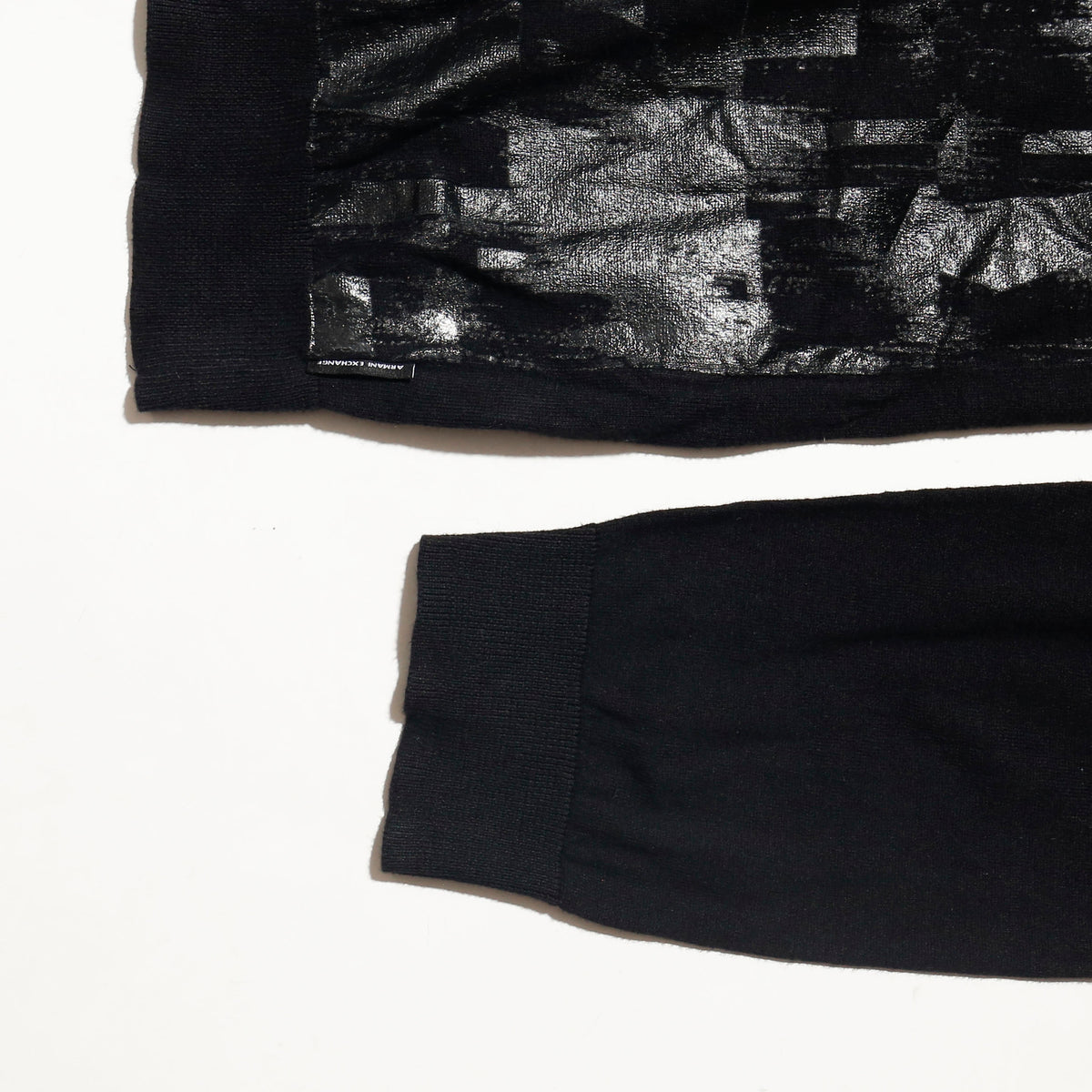 vintage 00's armani exchange luster sweater