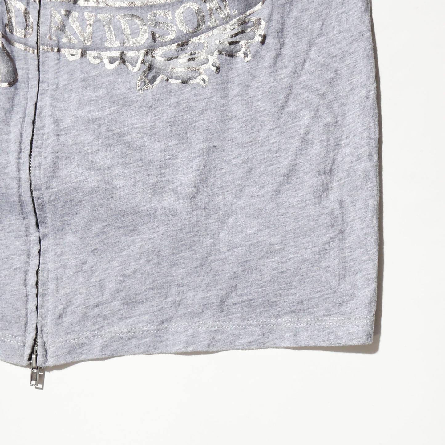 vintage harley-davidson zipped tank top