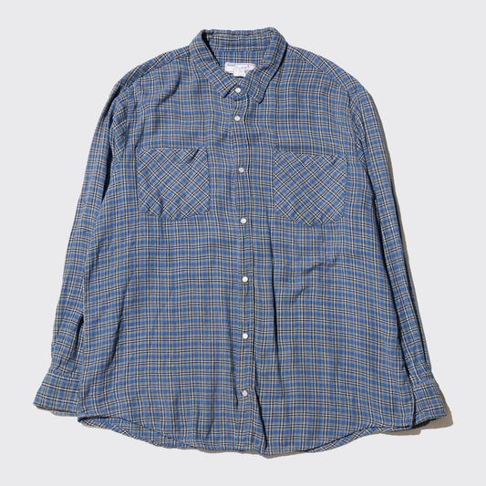 vintage haband loose check shirt