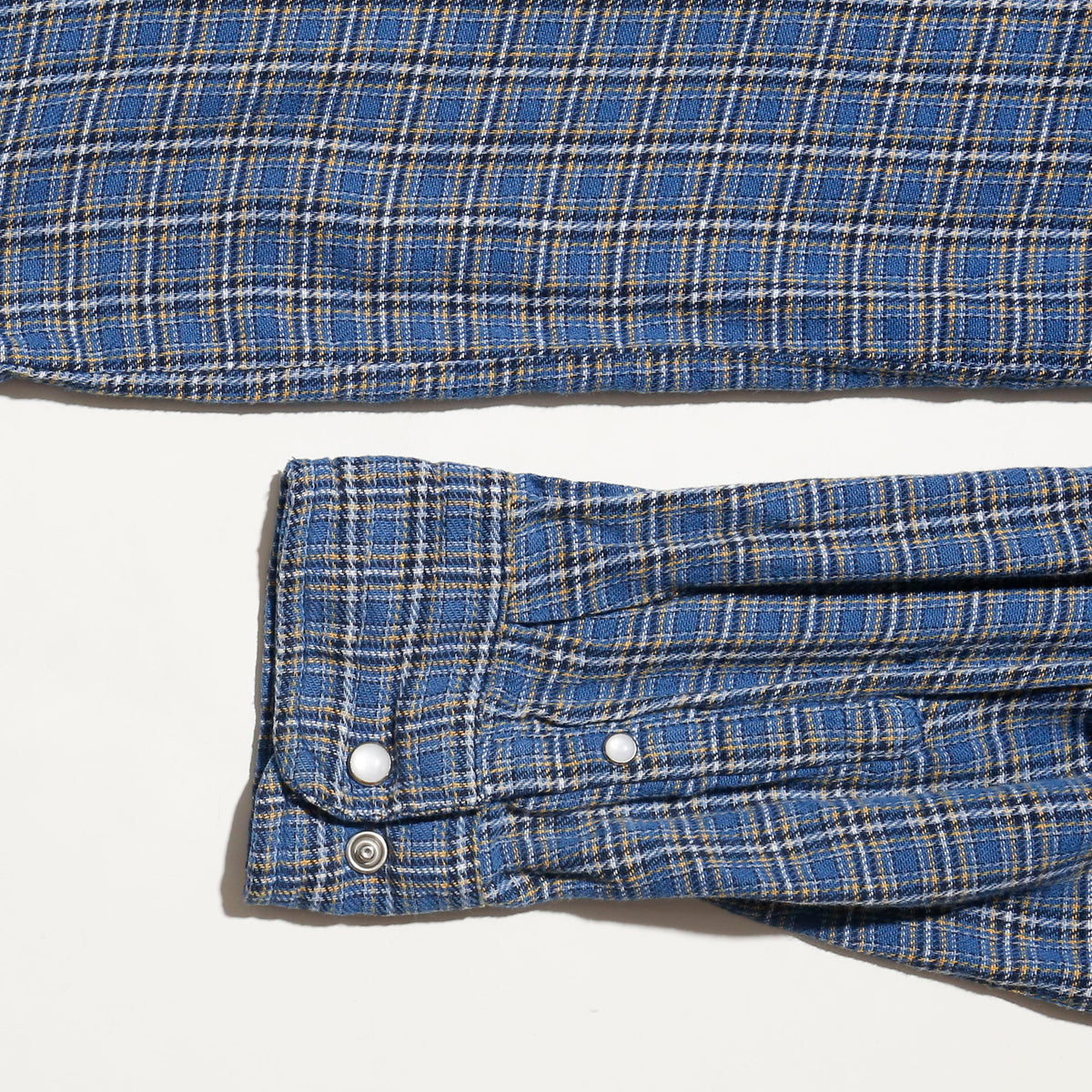 vintage haband loose check shirt