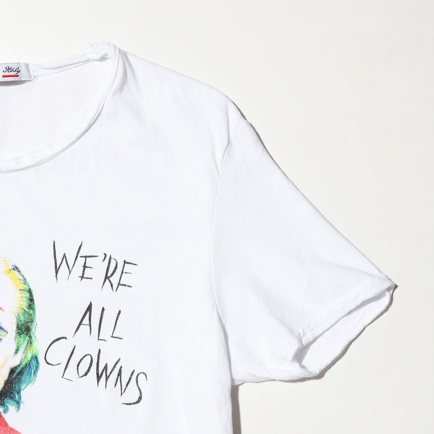 vintage 00's euro heath x joaquin joker t-shirt