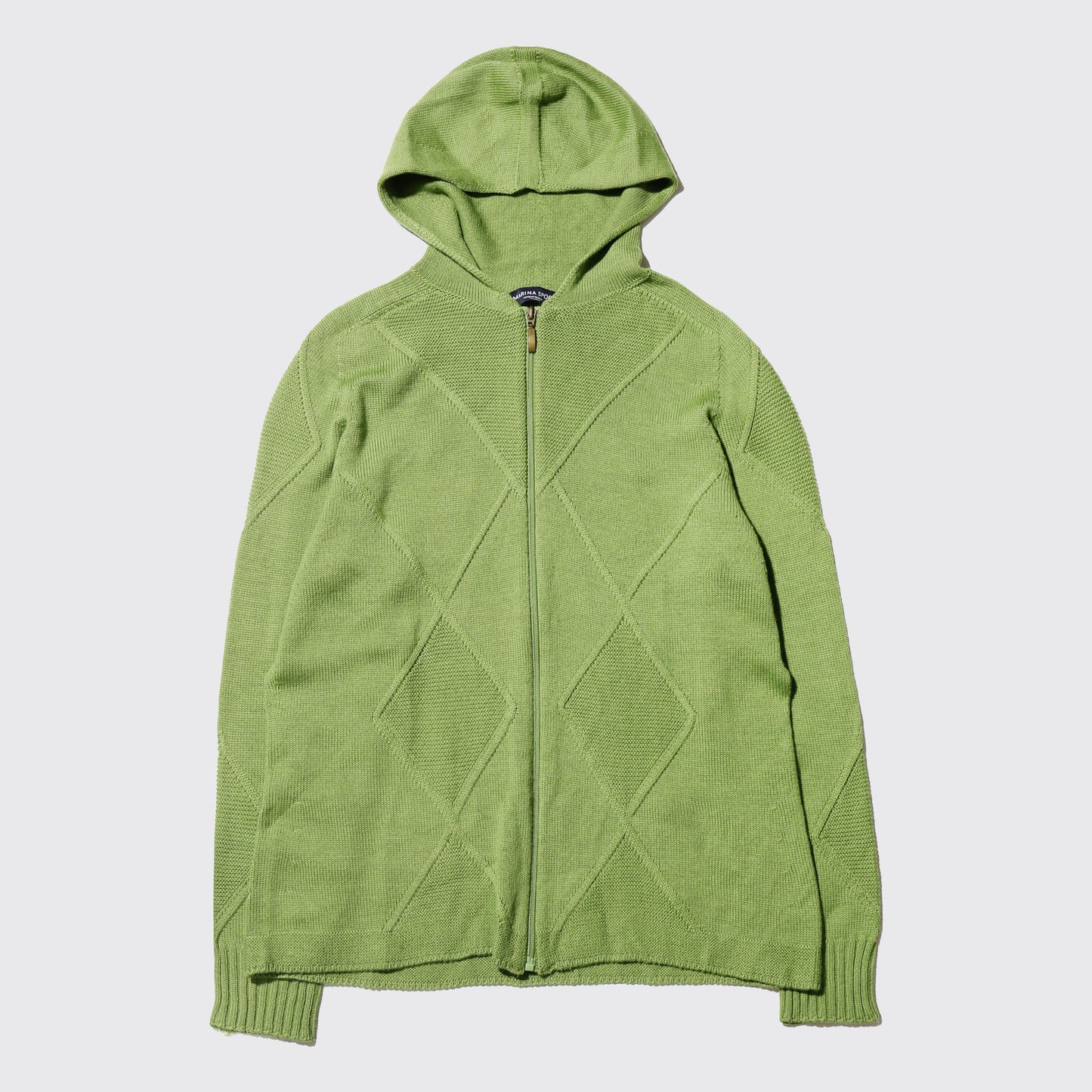 vintage 00's marina sport dia knit hoodie