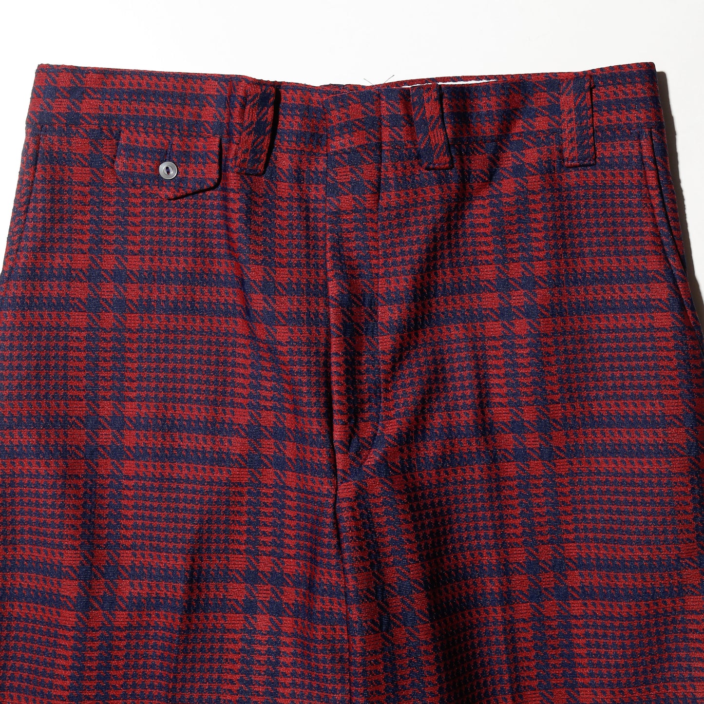 vintage 70's check flare slacks
