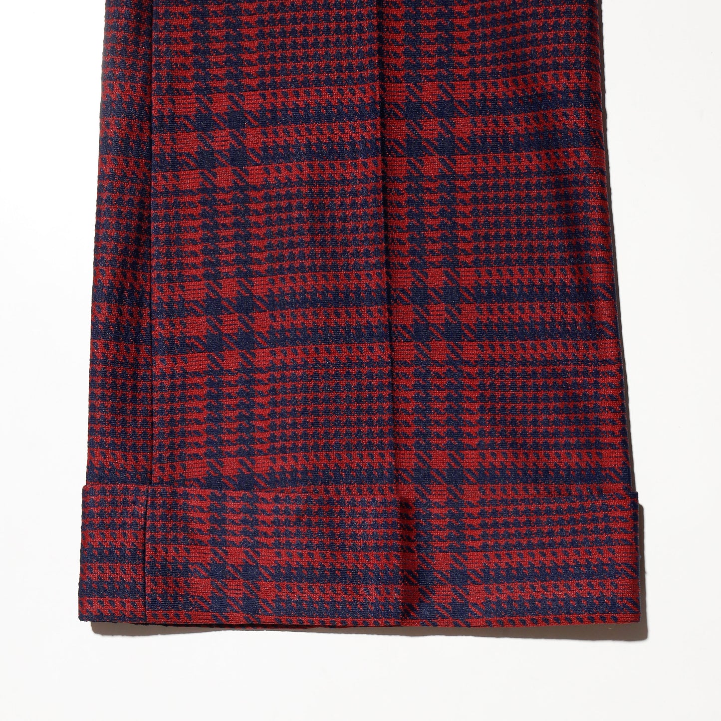 vintage 70's check flare slacks