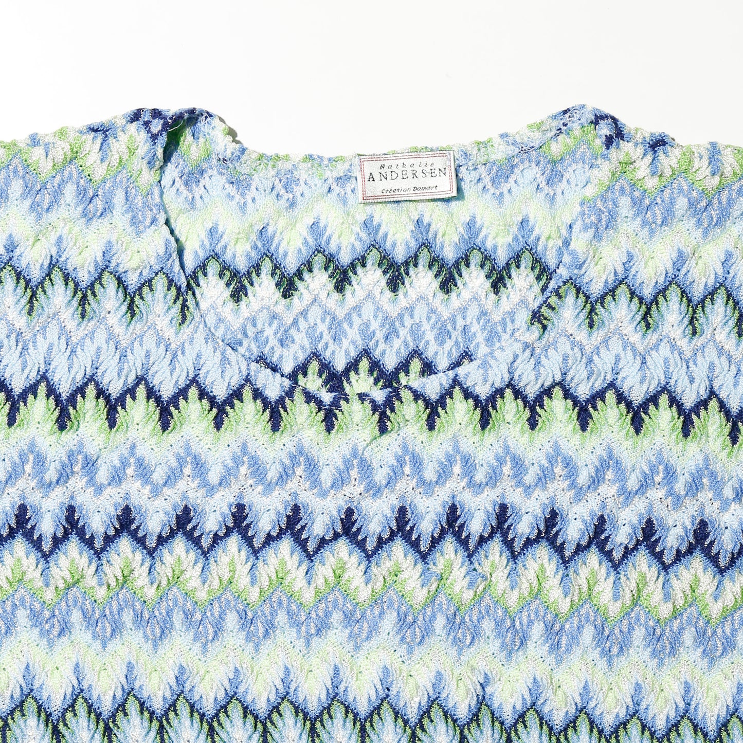 vintage coastal wave jacquard h/s