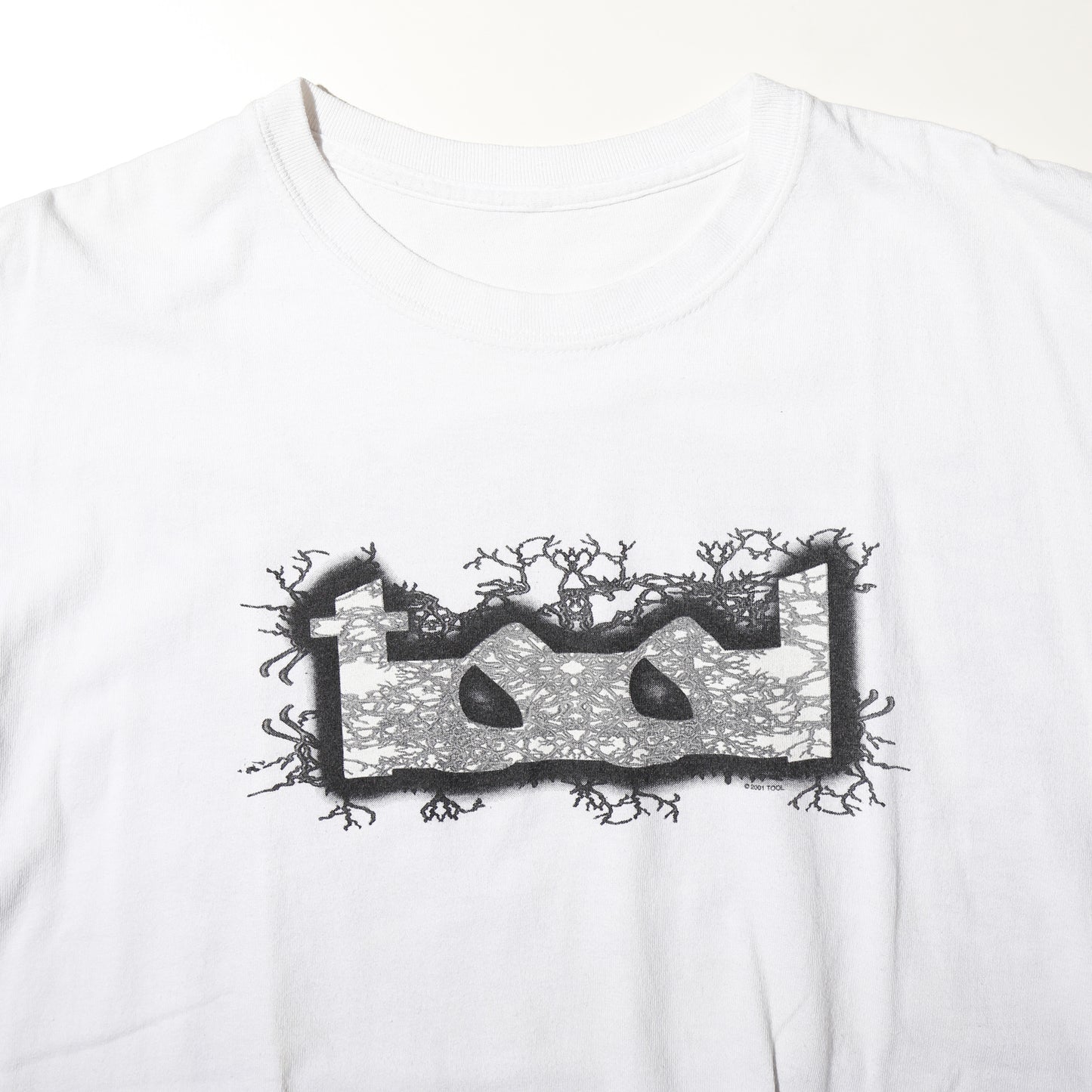 vintage 2001’s Tool grey tool man t-shirt