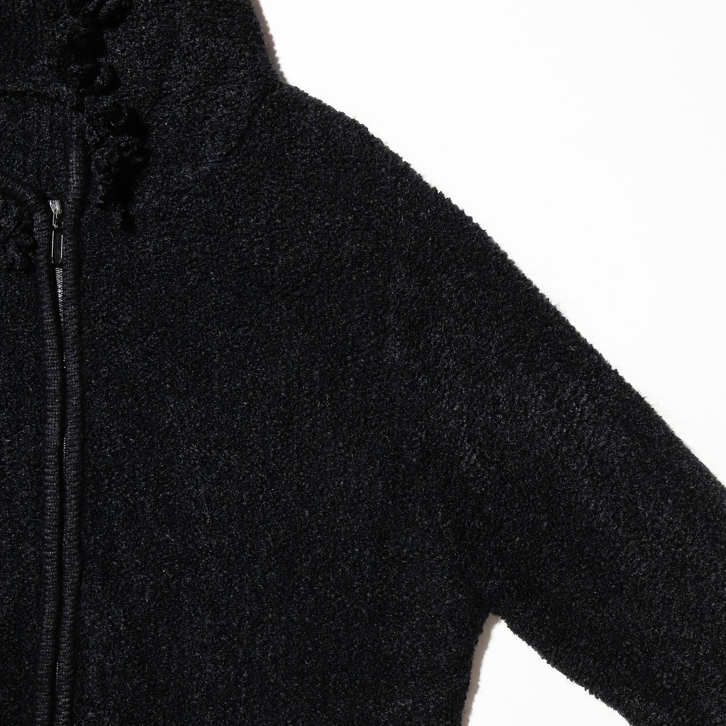 vintage with fringe knit hoodie