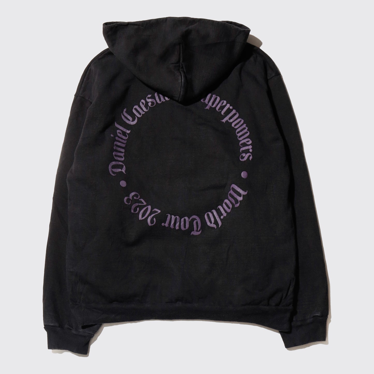 2023 Daniel Caeser superpowers tour hoodie, *heavy oz