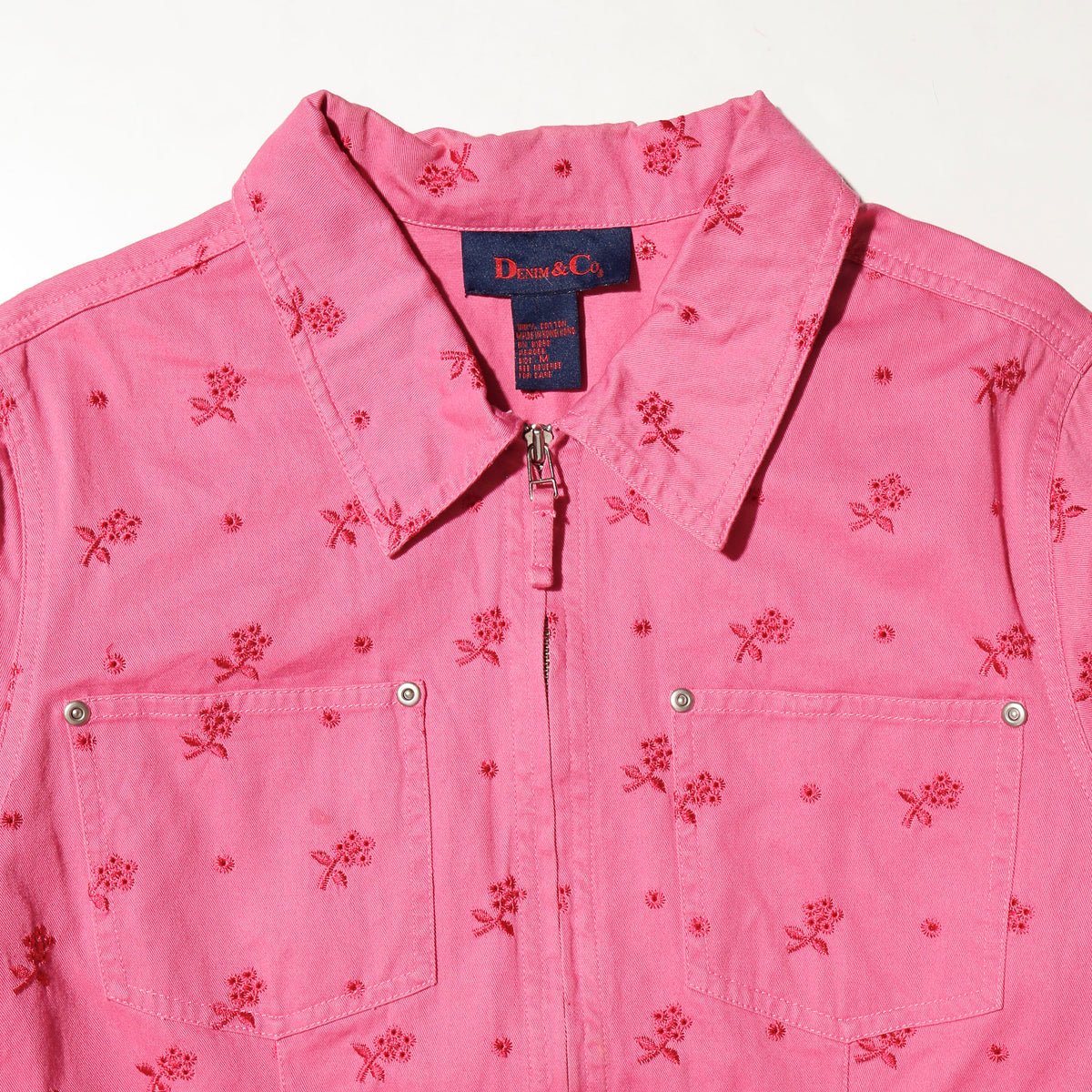 *one-off hybrid broderie jacket