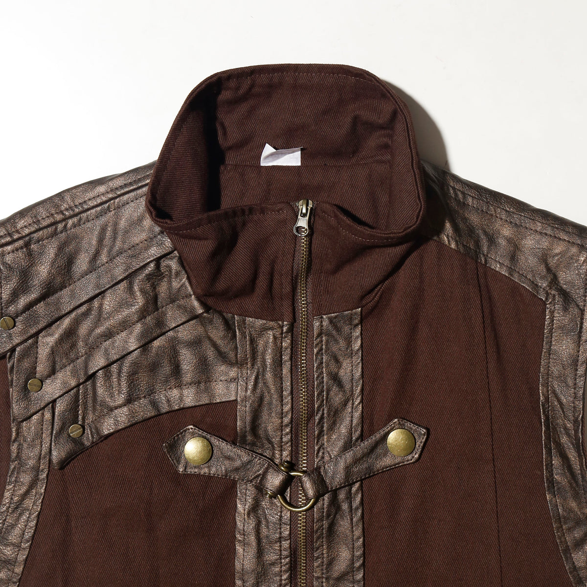vintage belted costume vest