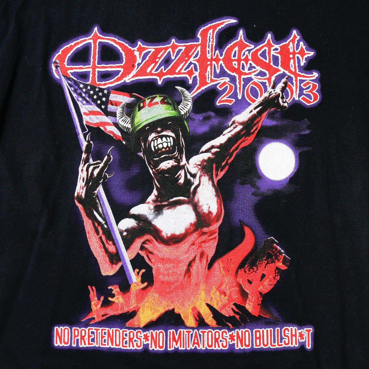 vintage 2003's Ozzfest t-shirt ,Korn/Marilyn mason etc.