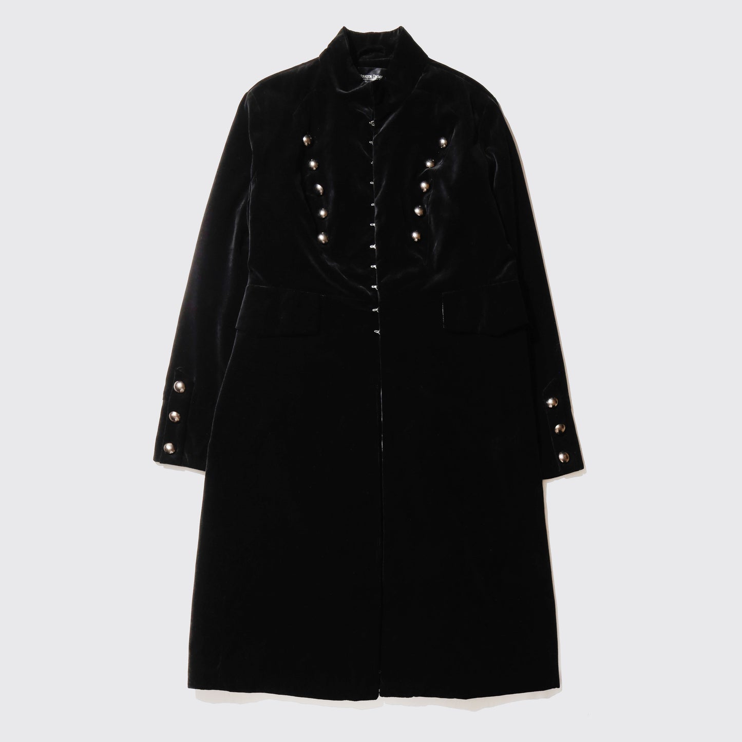 vintage velvet napoleon coat