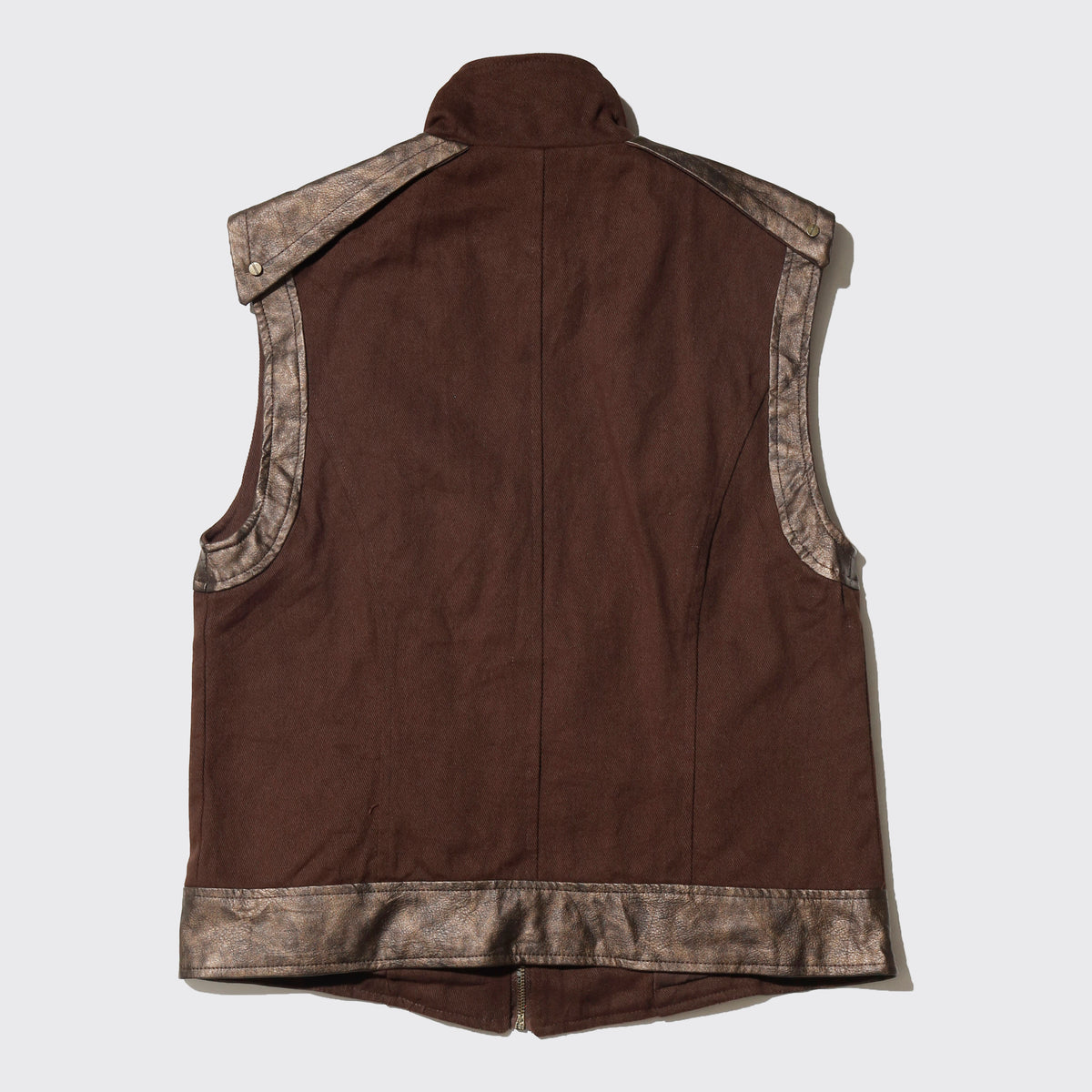 vintage belted costume vest