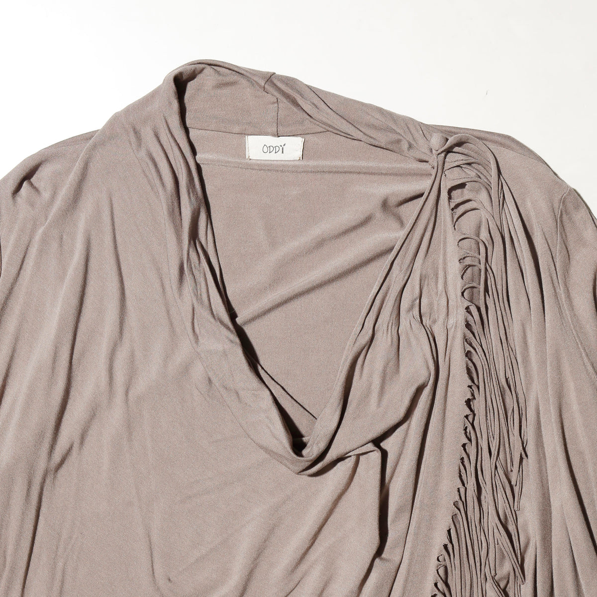 vintage fringe drape wrap  cardigan