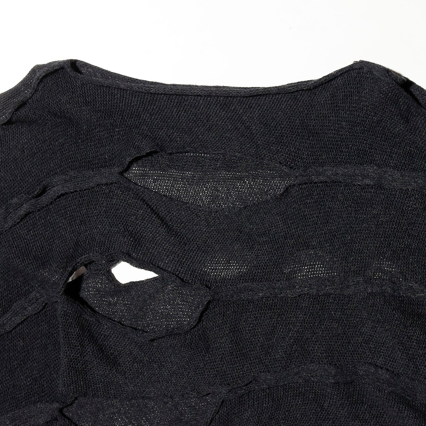 vintage hole wide summer sweater