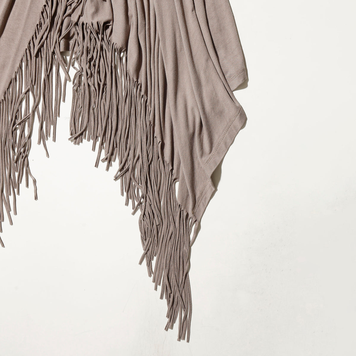 vintage fringe drape wrap  cardigan