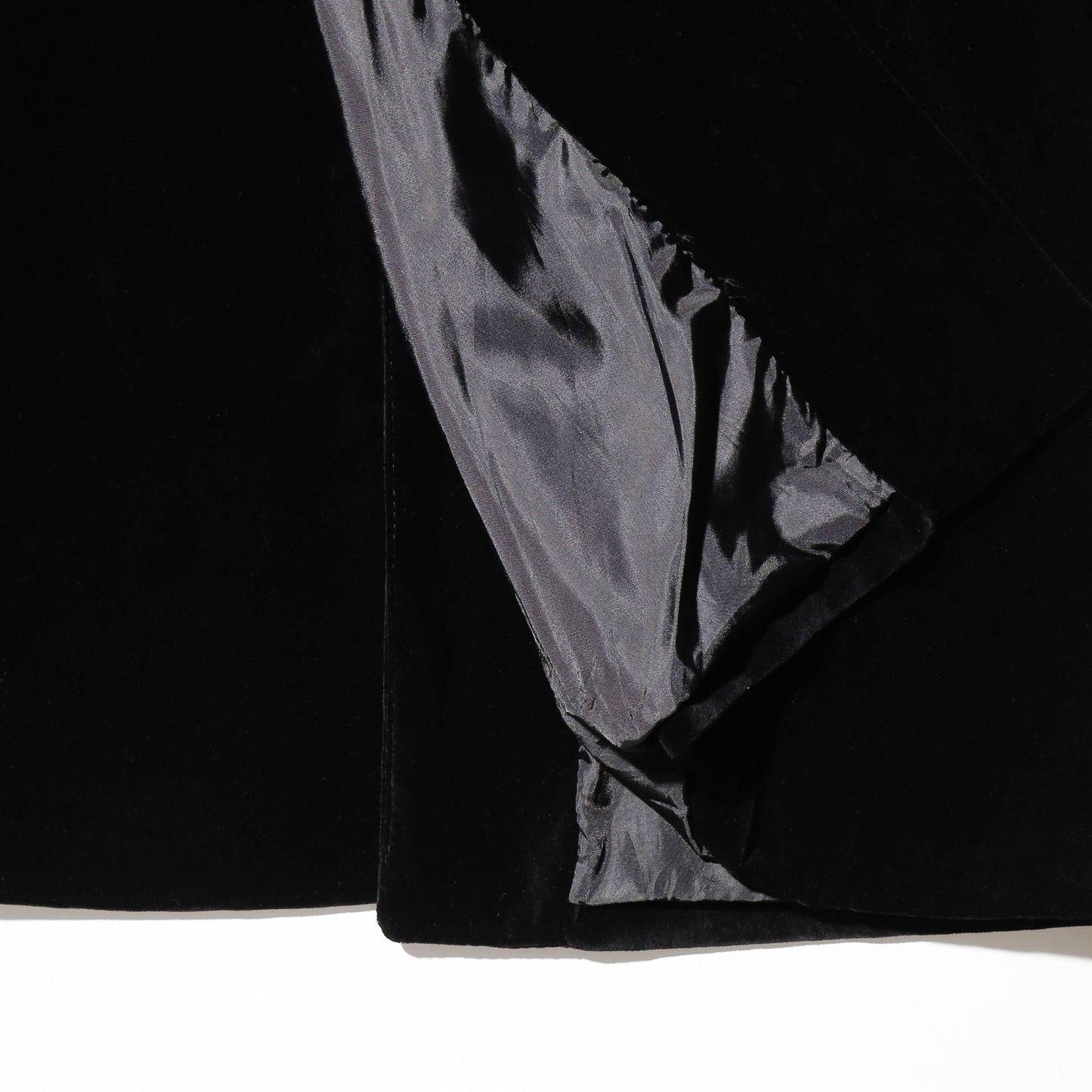 vintage velvet napoleon coat