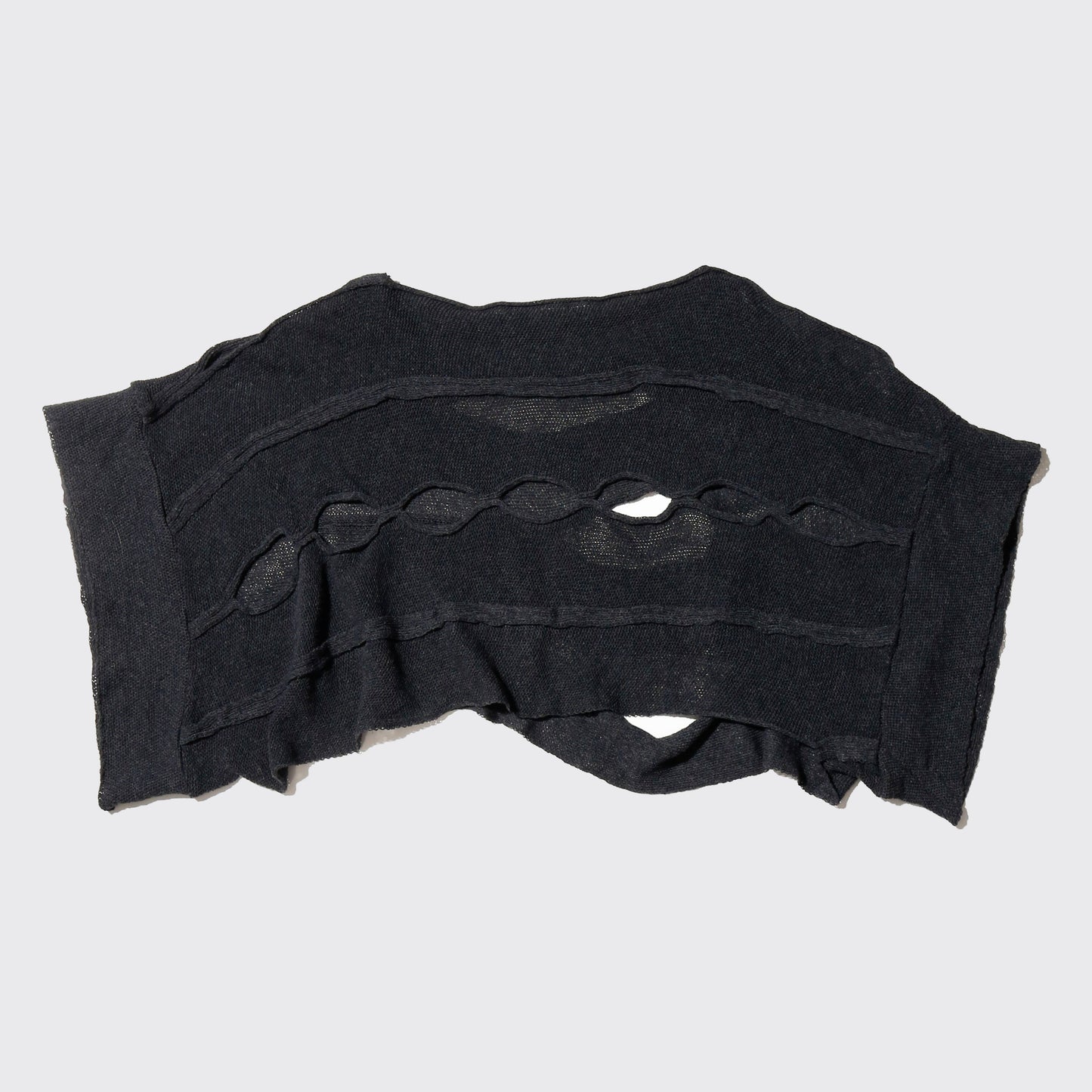 vintage hole wide summer sweater