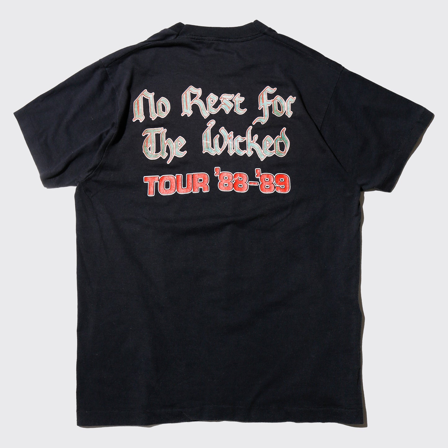 vintage 1988's-1989's Ozzy Osbourne "no rest for the wicked" tour t-shirt