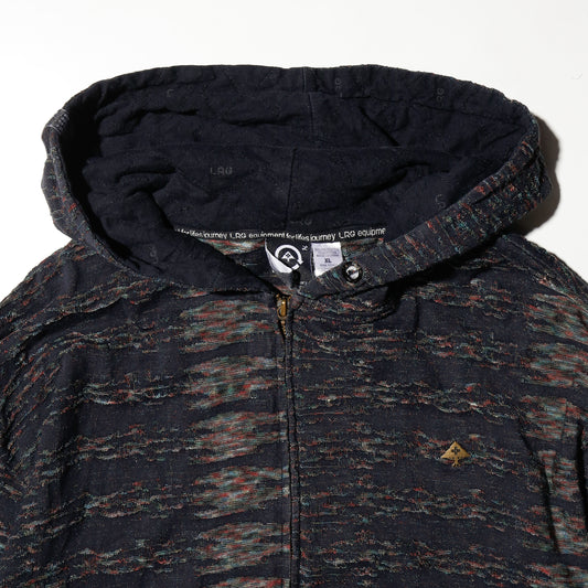 vintage 00's glitch melange hoodie