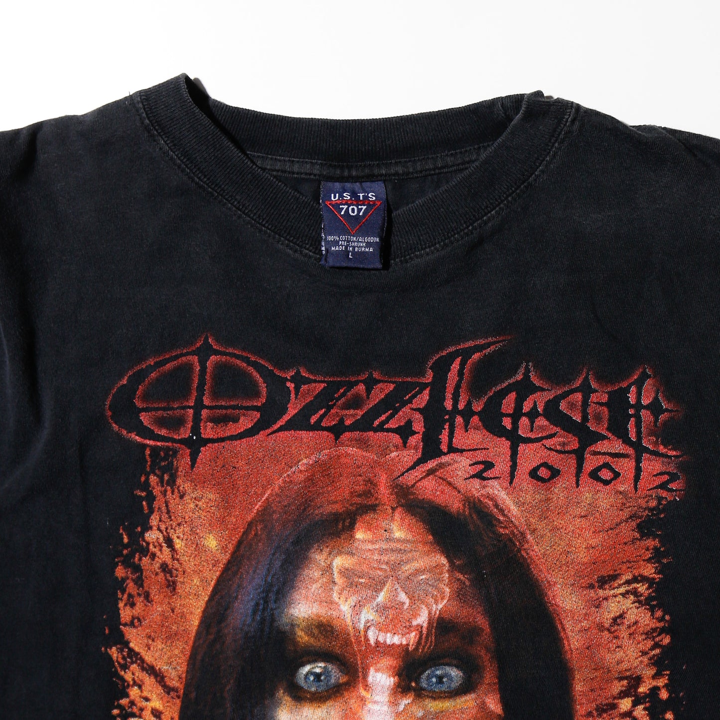 vintage 2002's Ozzfest t-shirt , ozzy osbourne/system of a down/rob zombie etc.